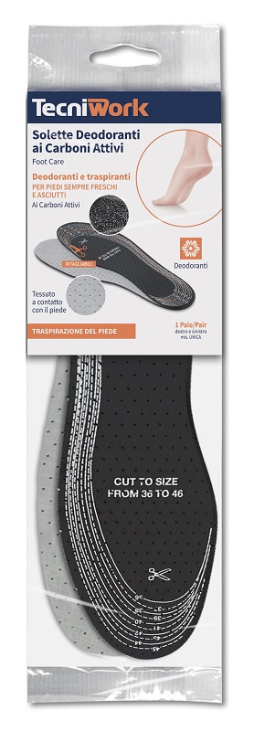 SOLETTE DEODORANTI AI CARBONI ATTIVI 1 PAIO - Metafarm
