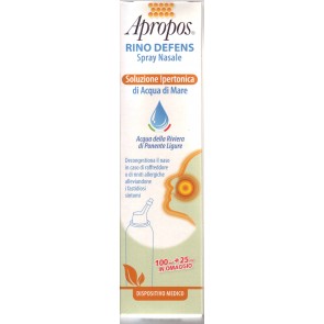 APROPOS RINO DEFENS SOLUZIONE IPERTONICA 125 ML - Metafarm