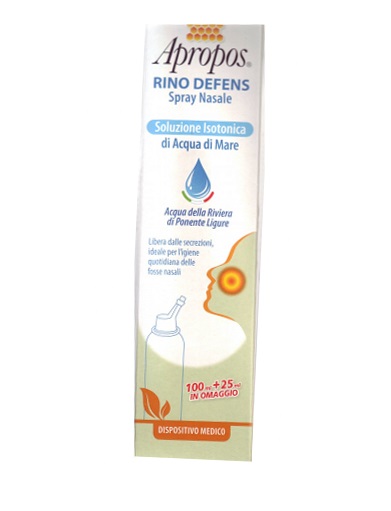 APROPOS RINO DEFENS SOLUZIONE ISOTONICA 125 ML - Metafarm