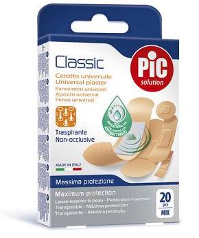 CEROTTO PIC CLASSIC MIX ANTIBATTERICO 20 PEZZI - Metafarm