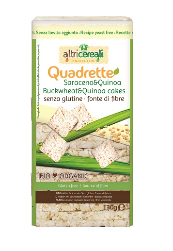 ALTRICEREALI QUADRETTE SARACENO E QUINOA BIO 130 G - Metafarm