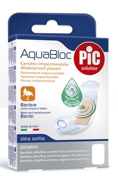 CEROTTO PIC AQUABLOC CM10X8 ANTIBATTERICO 5 PEZZI - Metafarm