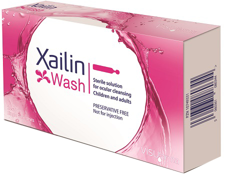XAILIN WASH SOLUZIONE STERILE OCULARE 20 FLACONCINI 5 ML MONODOSE - Metafarm