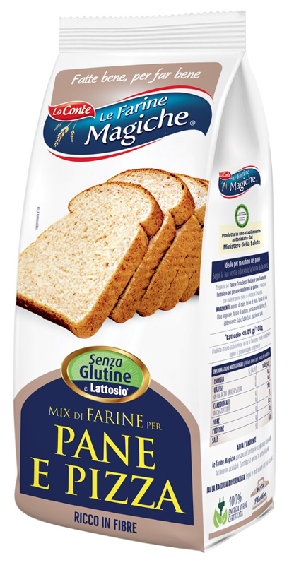 IPAFOOD MIX PER PANE E PIZZA SENZA GLUTINE 500 G - Metafarm