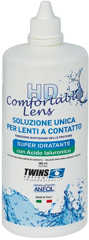 HD COMFORT LENS SOLUZIONE UNICA PER LENTI A CONTATTO 360 ML - Metafarm