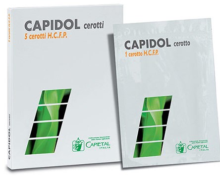 CEROTTO DERMICO CAPIDOL HIGH CONCENTRATION FROZEN PHOSPHOLIPO 5 CEROTTI - Metafarm