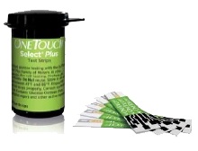 STRISCE MISURAZIONE GLICEMIA ONETOUCH SELECT PLUS 25 STRISCE - Metafarm