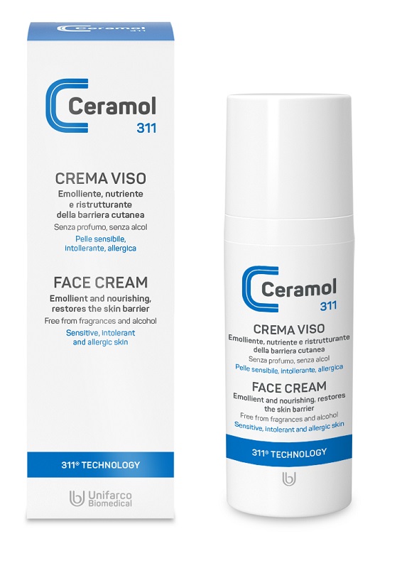 CERAMOL 311 CREMA VISO 50 ML - Metafarm