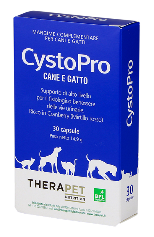 CYSTOPRO THERAPET 30 CAPSULE - Metafarm