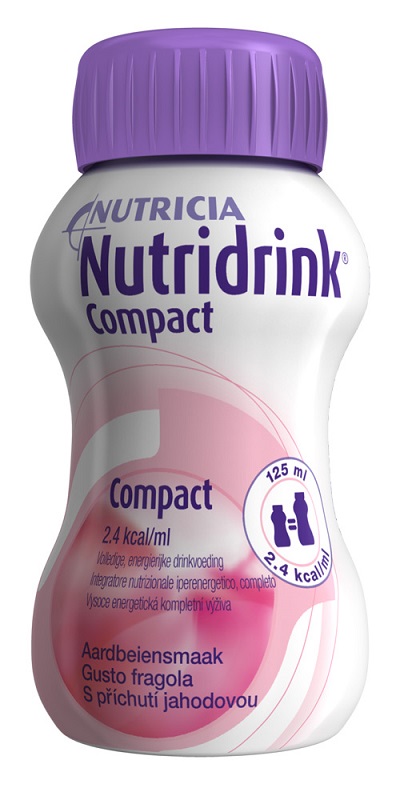 NUTRIDRINK COMPACT FRAGOLA 4X125 ML - Metafarm