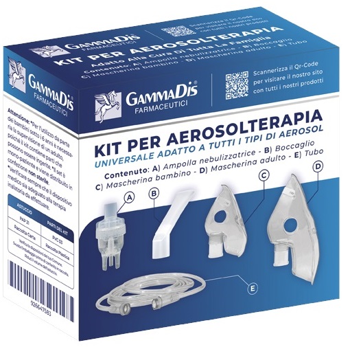 KIT AEROSOL COMPLETO GAMMADIS - Metafarm