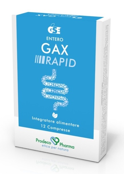 GSE ENTERO GAX 12 COMPRESSE - Metafarm