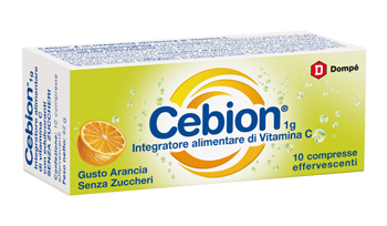 CEBION EFFERVESCENTE VIT C SENZA ZUCCHERO 10 COMPRESSE - Metafarm