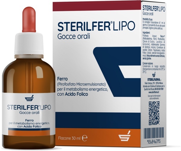 STERILFER LIPO GOCCE 30 ML - Metafarm