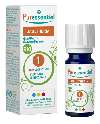 PURESSENTIEL OLIO ESSENZIALE GAULTHERIA BIO 10 ML - Metafarm