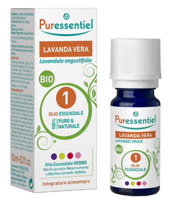 PURESSENTIEL LAVANDA VERA OLIO ESSENZIALE BIO 10 ML - Metafarm