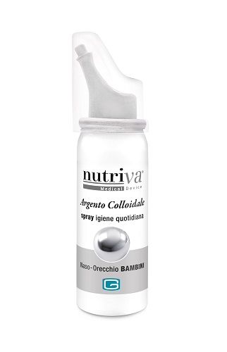 NUTRIVA ARGENTO COLLOIDALE NASO/ORECCHIE 30 ML - Metafarm
