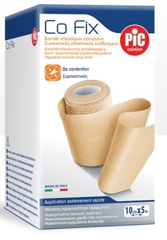BENDA ELASTICA PIC CO FIX AUTOADESIVA 8X5CM MEDIUM - Metafarm