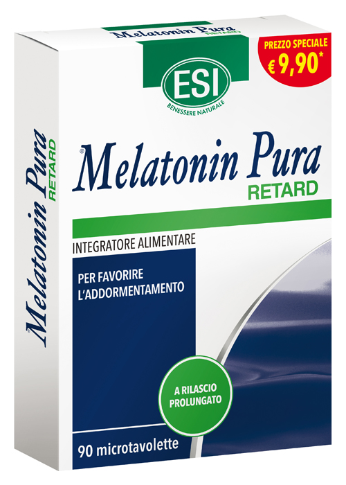 ESI MELATONIN PURA RETARD 90 MICROTAVOLETTE OFFERTA - Metafarm