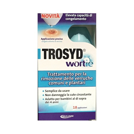 TROSYD WORTIE CRIOGENIZZANTE VERRUCHE COMUNI/PLANTARI 50 G - Metafarm