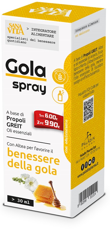 SANAVITA GOLA SPRAY 30 ML - Metafarm