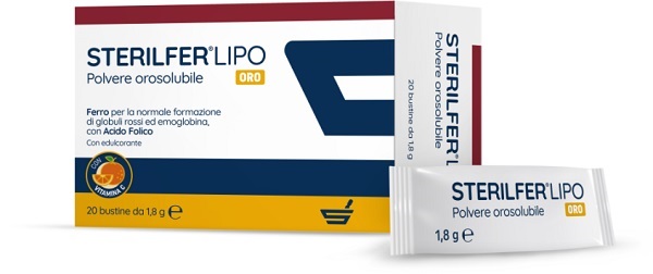 STERILFER LIPO ORO 20 BUSTINE - Metafarm