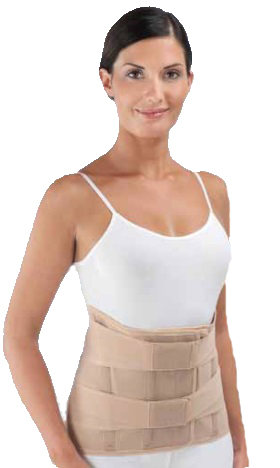 CORSETTO ELASTICO IN-CROSS ALTEZZA 33 CM ECRU MEDIUM - Metafarm