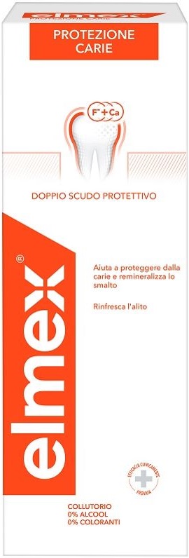 ELMEX PROTEZIONE CARIE COLLUTORIO FLUORURO AMMINICO 400 ML - Metafarm