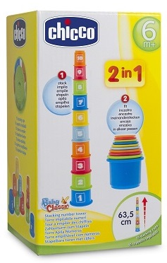 CHICCO GIOCO NUMERI IMPILABILI - Metafarm
