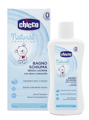 CHICCO BAGNOSCHIUMA NATURAL SENSATION 500 ML - Metafarm