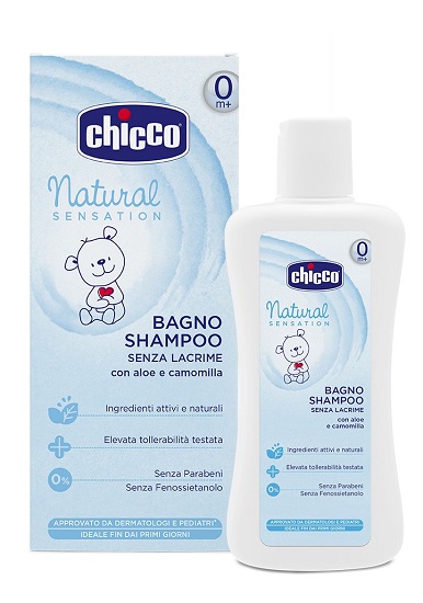 CHICCO BAGNO SHAMPOO NATURAL SENSATION 200 ML - Metafarm