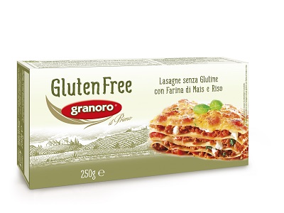 GLUTEN FREE GRANORO LASAGNE 250 G - Metafarm