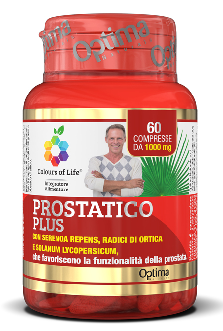 COLOURS OF LIFE PROSTATICO PLUS 60 COMPRESSE 1000 MG - Metafarm