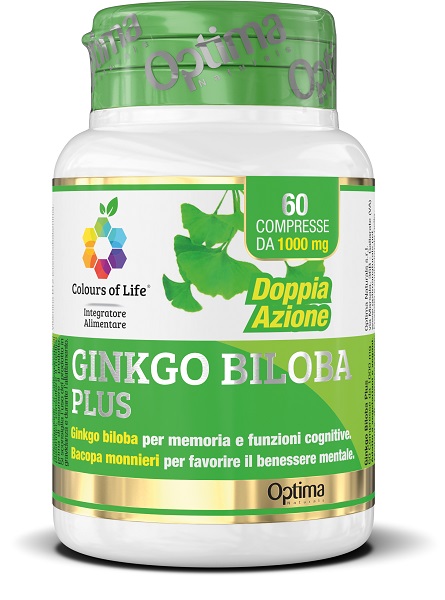 COLORUS OF LIFE GINKGO BILOBA PLUS 60 COMPRESSE 1000 MG - Metafarm