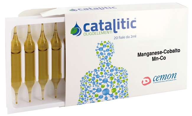 CATALITIC OLIGOELEMENTI MANGANESE COBALTO MN-CO 20 AMPOLLE - Metafarm