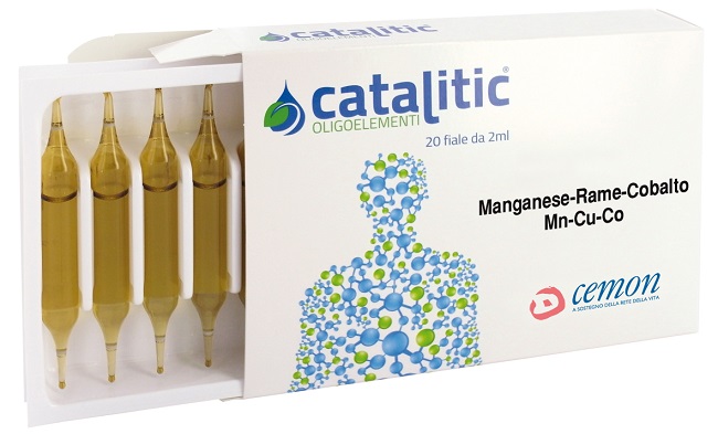 CATALITIC OLIGOELEMENTI MANGANESE RAME COBALTO MN-CU-CO- 20 AMPOLLE - Metafarm