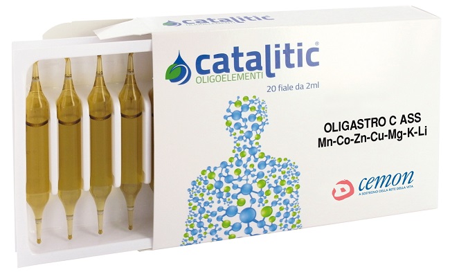 CATALITIC OLIGOELEMENTI OLIGATRO MN-CO-ZN-CU-MG-K-LI 20 AMPOLLE - Metafarm