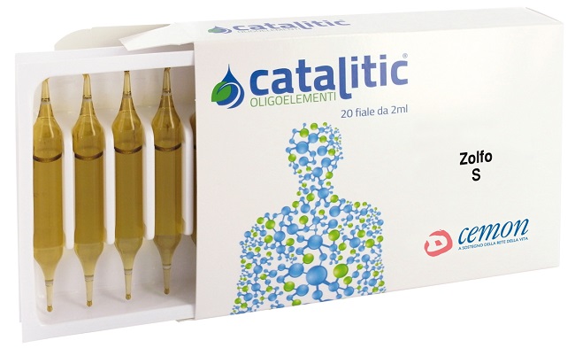 CATALITIC OLIGOELEMENTI ZOLFO S 20 AMPOLLE - Metafarm