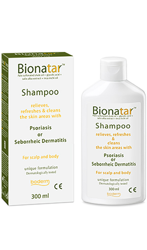 BIONATAR SHAMPOO INDICATO IN PRESENZA DI SINTOMI DI PSORIASI O DERMATITE SEBORROICA 300 ML CE - Metafarm