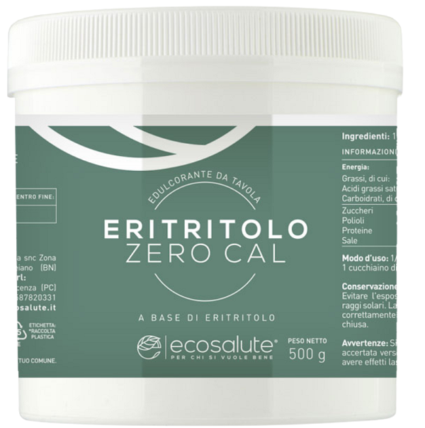 ERITRITOLO ZERO CAL 500 G - Metafarm