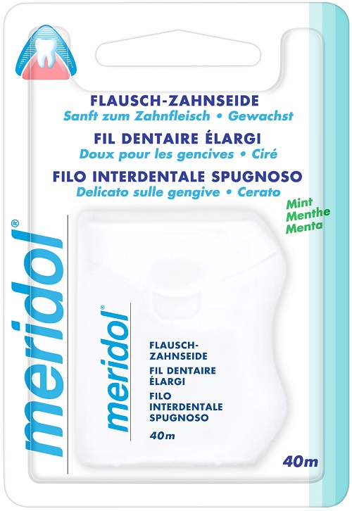 MERIDOL EXPANDED FILO INTERDENTALE 40 METRI - Metafarm