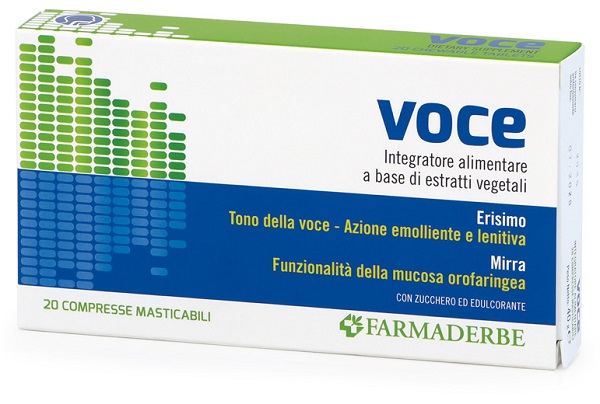VOCE 20 COMPRESSE MASTICABILI - Metafarm