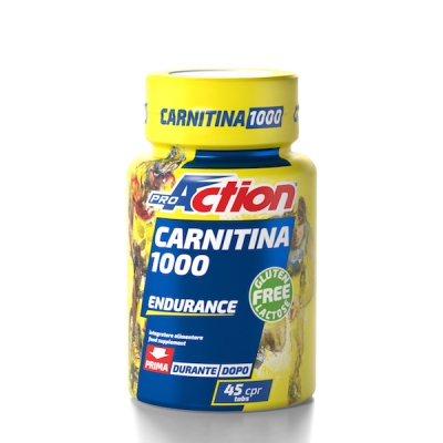 PROACTION CARNITINA 1000 45 COMPRESSE - Metafarm
