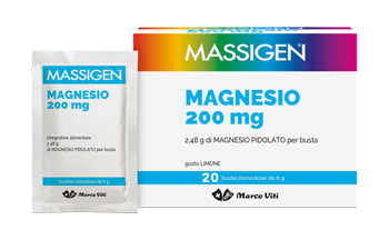 MASSIGEN MAGNESIO 20 BUSTINE - Metafarm