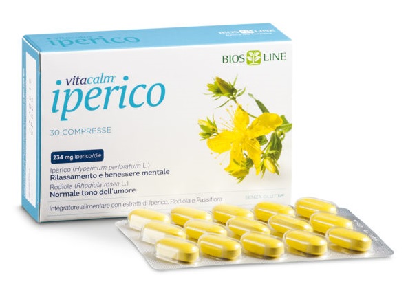 VITACALM IPERICO 30 COMPRESSE - Metafarm