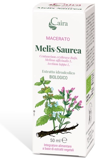 CAIRA MELIS-SAUREA MACERATO IDROALCOLICO GOCCE 50 ML - Metafarm