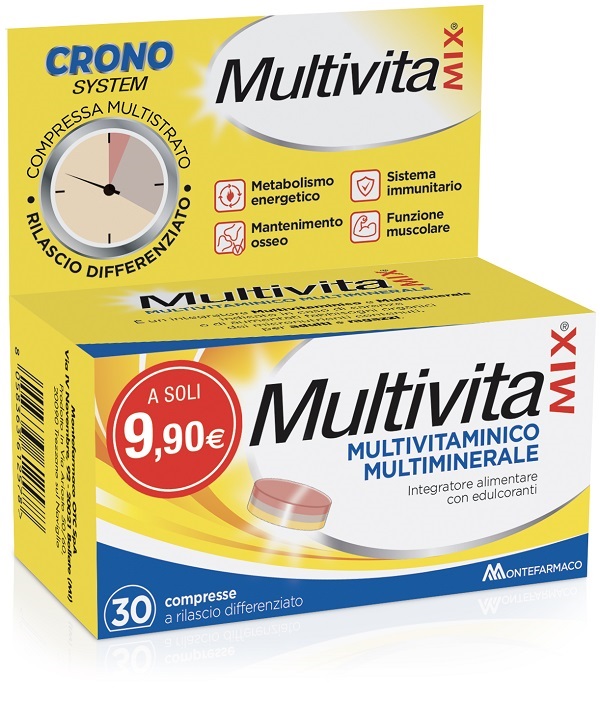 MULTIVITAMIX CRONO 30 COMPRESSE - Metafarm