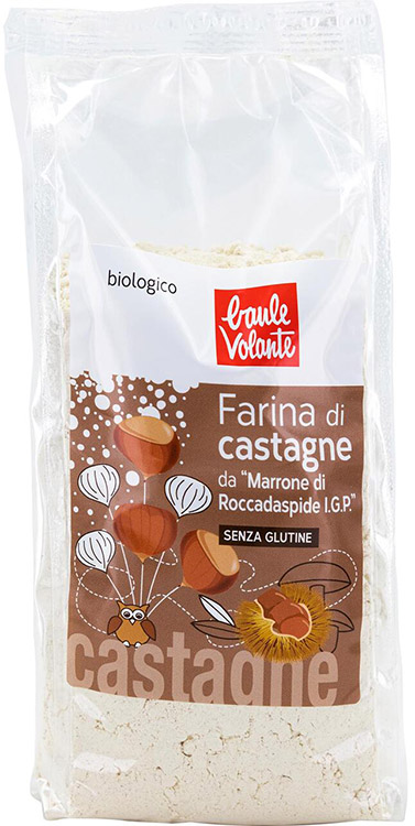 FARINA DI CASTAGNE BIO 375 G - Metafarm