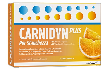 CARNIDYN PLUS 20 BUSTINE DA 5 G GUSTO ARANCIA - Metafarm
