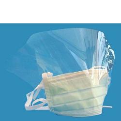 MASCHERA CHIRURGICA CON VISIERA ANTIAPPANANTE 50 PEZZI - Metafarm